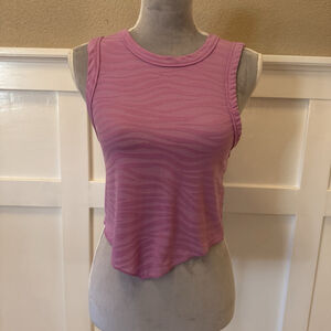 NWT Cotton On Women Round Neck Sleeveless Tank Top Size:L Pink